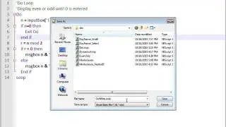 lrnsm: VBScript Loops, Procedures and Functions