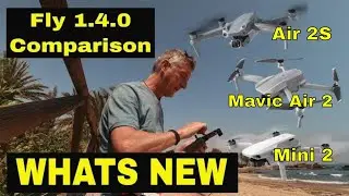 Fly app 1.4.0 comparison DJI Mini 2 | Mavic Air 2 | Air 2s | Whats different ?