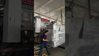 Auto 3 color printer slotter die cutter folder gluer line to Chinese customer #printing #machine