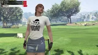 GTA Online | МАКС ВОВА КАТЯ | ИГРАЕМ В ГОЛЬФ (перезалив 2020)