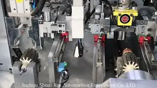 The armature rotor is automatically equipped with insulating plates and commutator equipment.