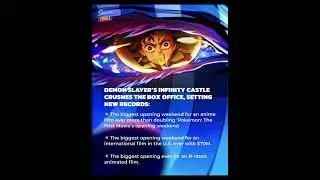 Demon slayer wins CCA international animation award🏆 #demonslayer#kimetsunoyaiba#infinitycastle