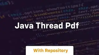java thread pdf