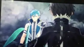 Kirito uses skill connect