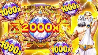 SLOT GAMES ⚡ GATES OF OLYMPUS 1000 TURKISH ⚡ 1000X COMES 2 TIMES IN A ROW !!