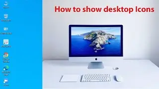 How to show Icon on Desktop in windows 10 || Desktop Icons