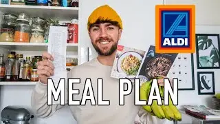 ALDI BUDGET FOOD HAUL | HOW TO MEAL PLAN AND SHOP ON A BUDGET