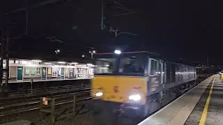DRS 66427 paasing Tamworth at speed 