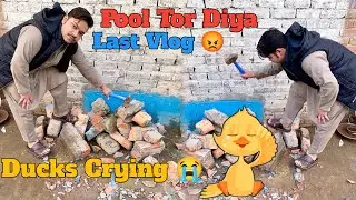 Ye Mera Last Vlog He 😭 Gussy Me Aa kr Pool Tor Diya 😡 Ap Sb Support Ni kr Rahy 😒