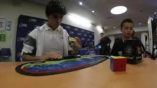 One Handed Rubik's Cube WORLD RECORD (Full Step)