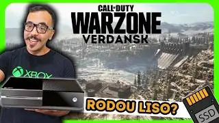 Testing COD Warzone Verdansk no Xbox One FAT com SSD