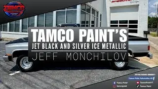Tamco Paint's OEM Factory Color - Jet Black and GM Silver Ice Metallic painted by Jeff Monchilov