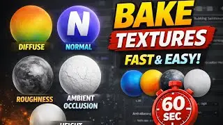 Substance Painter &ndash; Perfect Bake Mesh Maps in 60 Seconds!