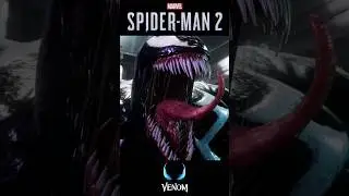 Marvel spiderman 2 Venom Transformation | #shorts #venom #spiderman2