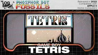Phosphor Dot Fossils: Game Boy Tetris (Apple II, 2022)