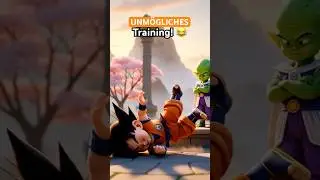 Goku vs Piccolo! UNM&Ouml;GLICHES Training! 🧘😂