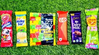 ASMR Popular Candy Eating🍫 | Lots Of Colorful Rainbow🌈Lollipop Candy Eating Challenge | Satisfying🤤🍭