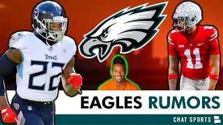 Eagles Rumors: Philadelphia TRADING For Derrick Henry? Draft Jaxon-Smith Njigba? Bijan Robinson News