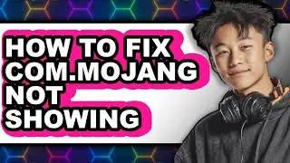 How to Fix Com.mojang Not Showing (updated)