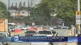 Public meeting to discuss traffic-related issues for westbound motorists
