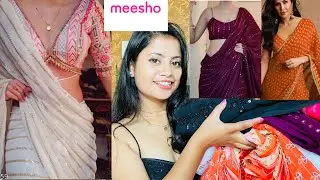 Meesho saree haul | Saree haul | Trending saree haul | ShweetaStyle