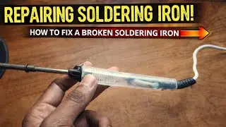👇🔥Soldering Iron Repair 🔧 | Broken Iron Fix at Home | Easy DIY #soldering #repair  🚀