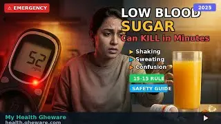 Hypoglycemia: Low Blood Sugar Emergency Guide (The 15-15 Rule)