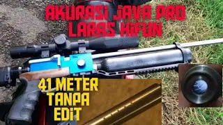 Uji akurasi java tactical laras hifun smooth twist
