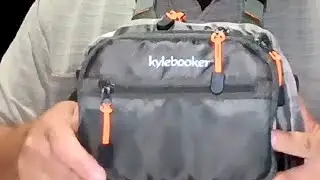 Kylebooker Fly Fishing Chest Pack Tackle Storage Hip Bag