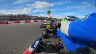 Go kart Test - Lonato South Garda - Vortex Rok Go - on board with Nicola Galloni