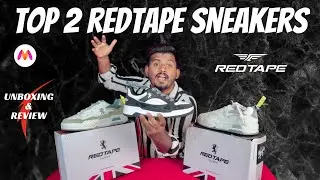 2 Red Tape White Casual Sneakers on affordable price😍(₹ 1,199) Unboxing And Review | RAFIQUE SAYYED