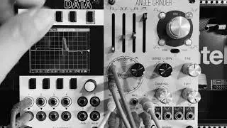 Distorted Crunch Sound Design with Schlappi Engineering Angle Grinder Eurorack 2