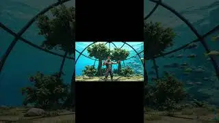 The Center Map Underwater Dome! 65.6, 59.6 #arksurvivalascended #ai #gaming #gamertips #dino