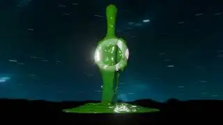 SLIME FROM OUTER SPACE - Blender Fluid Simulation