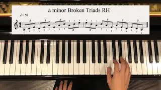 A minor Triads (Level 1 RCM)