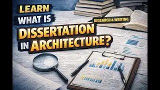 What is Dissertation in Architecture? | Complete Guide for B.Arch Students