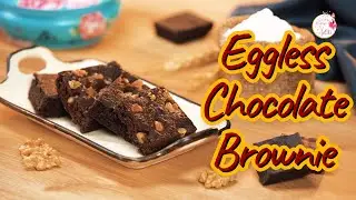 Eggless Chocolate Brownies | Quick and Easy Recipe