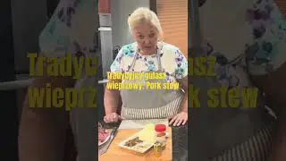 Tradycyjny gulasz wieprzowy #gulasz #gulaszwieprzowy#pyszneprzepisy
