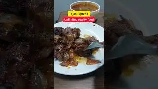 Tejas Express : Mumbai to Delhi / #unlimited food #trains #indianrailways #shorts #ytshorts