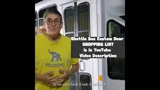 #ShuttleBus Custom Door Project *shopping list* #vanlife #ChevyExpress