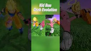 Kid Buu Grab Evolution in the Tenkaichi Series