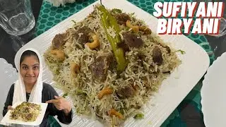 Sufiyani Biryani Recipe With Vlog | White Mutton Malai Biryani | Bakra Eid Special Recipes in Hindi
