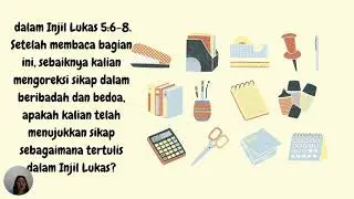 Materi Bab V Setia Beribadah, Berdoa, dan Membaca Alkitab