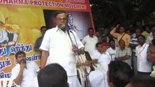 Ela Ganesan speech against Seeman - Hindu protection movement