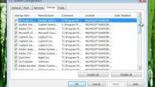 How to Stop Start up programs
