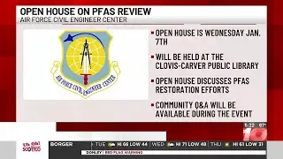 Air Force hosts open house to discuss Cannon AFB&nbsp;PFAS&nbsp;actions