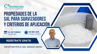 [CAPACITACIÓN] Propiedades de la sal para suavizadores y criterios de aplicación.