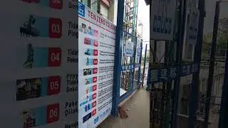 Penampakan disiang bolong | Stasiun PH South tower