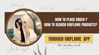 How to place order though Oriflame app ? And how to search products in Oriflame app ✨✅