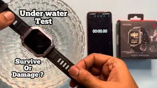 Boat Wave Armour smartwatch water Test | Boat Wave Force | IP68 water Resistant review